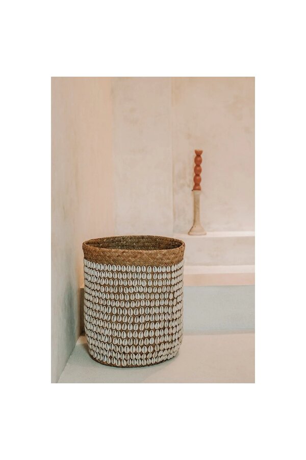 Le panier Pandan %231 - Blanc naturel