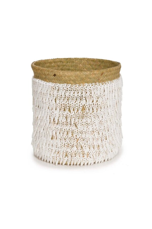 La corbeille Pandan %232 - Blanc naturel