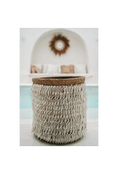 La corbeille Pandan %232 - Blanc naturel