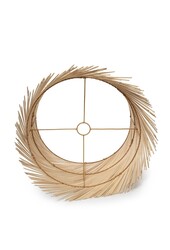 L'abat-jour de lampe de table en rotin - naturel