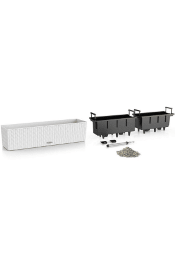 Lechuza Balconera Cottage 80 Set Tout Inclus Blanc