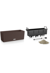 Lechuza Balconera Cottage 50 All Inclusive Set Mokka