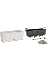Lechuza Balconera Cottage 50 All Inclusive Set Lichtgrijs