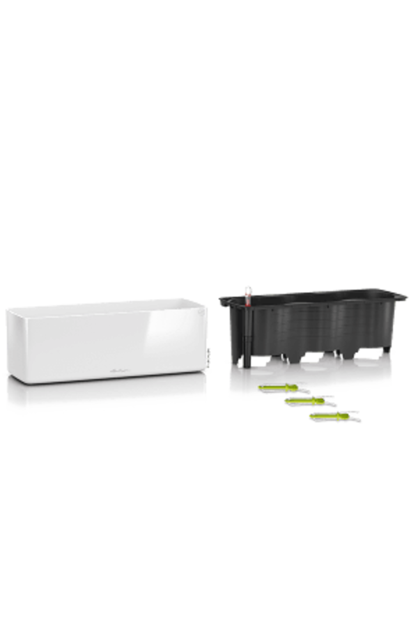 Lechuza Cube Glossy Triple All Inclusive Set Wit Hoogglans