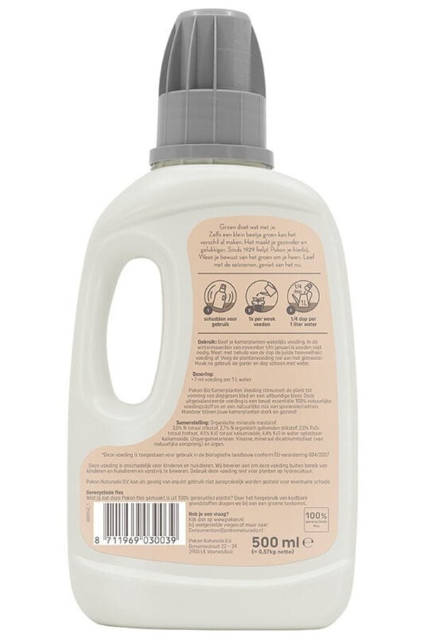 Pokon Bio Nourriture pour Plantes Vertes 500ml