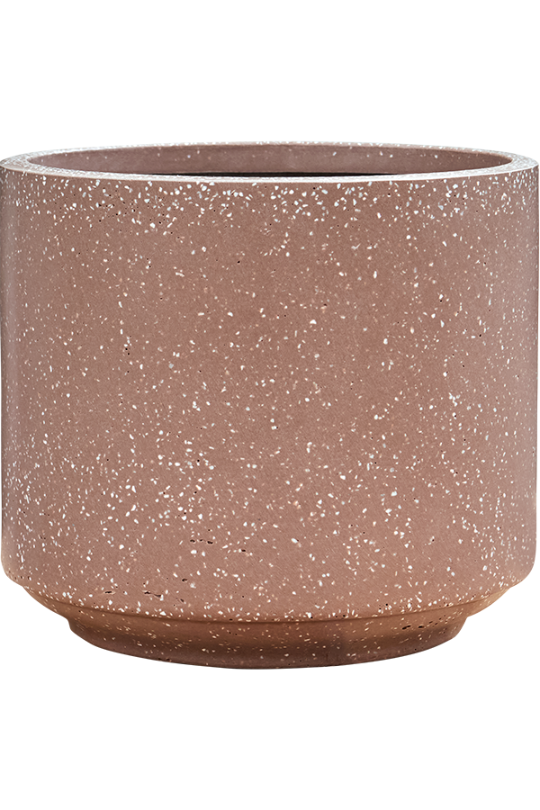 Baq Terrazzo Cylinder Mocha