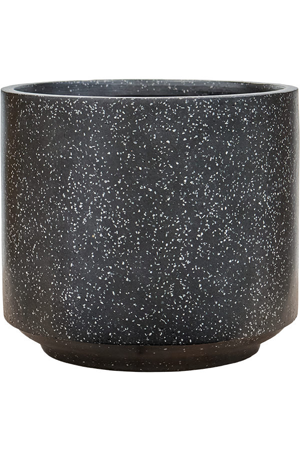 Baq Terrazzo Cylinder Black