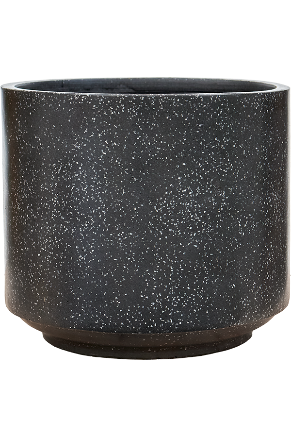 Baq Terrazzo Cylinder Black