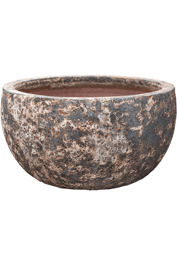 Baq Lava Bowl Relic Rust Metal