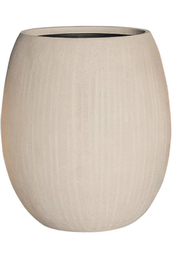 Baq Polystone Coated Plain Balloon Natural (met inzetbak)