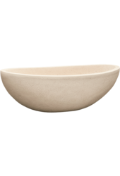 Baq Polystone Bateau Uni Naturel