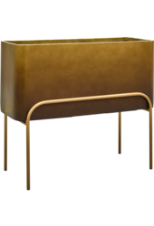 Baq Gradient Elevated Rectangle High Matt Honey ( + voet)