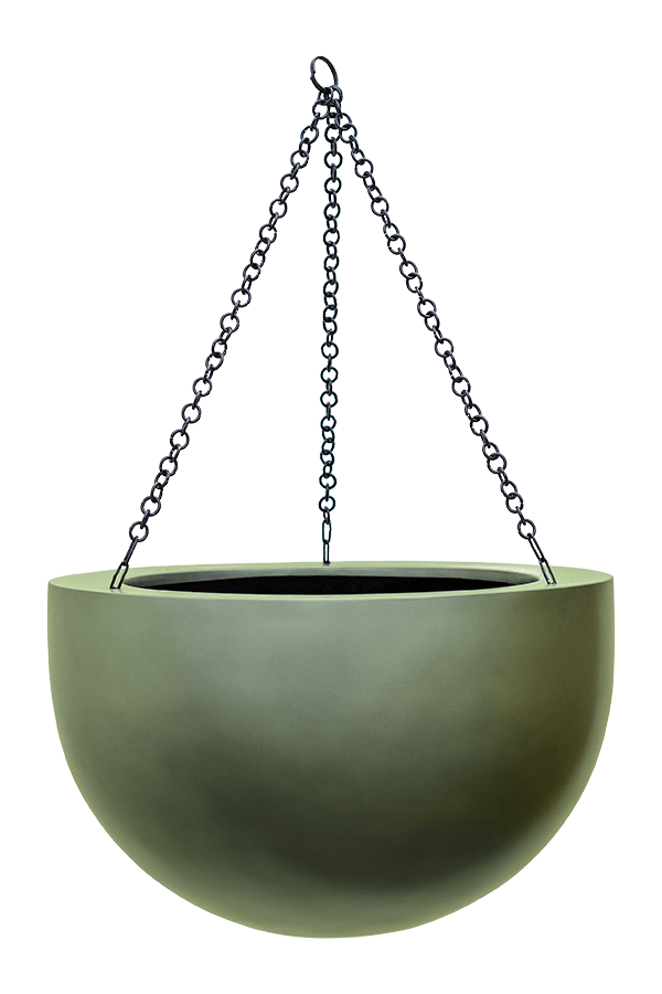 Baq Bol suspendu dégradé vert forêt mat