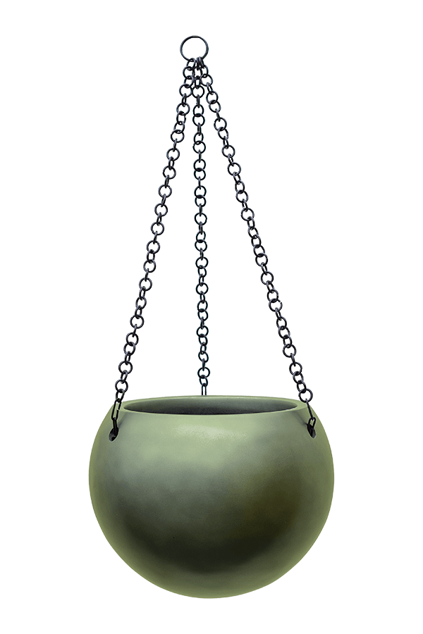 Baq Gradient Hanging Globe Matt Forest Green