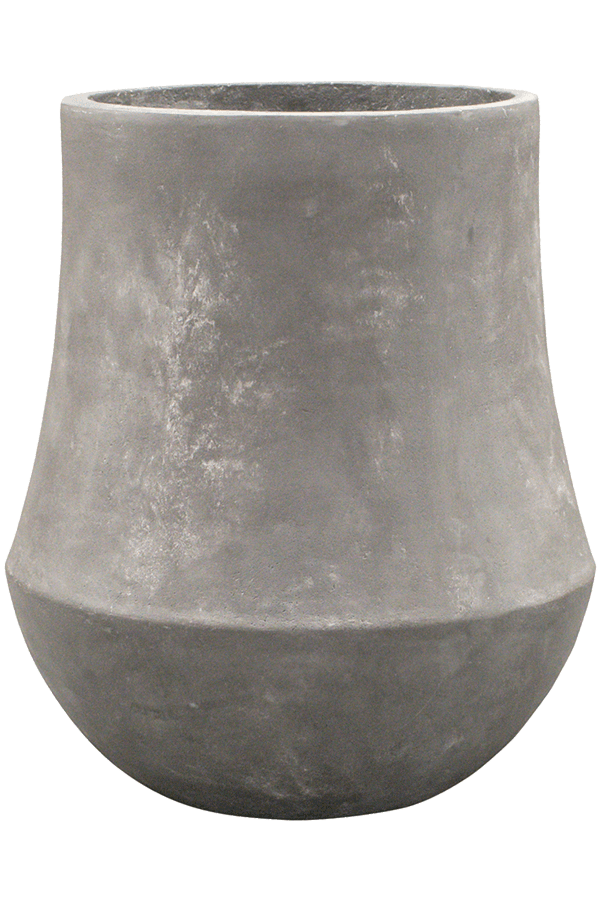 Baq Revêtu de Polystone Uni Darcy Gris Brut