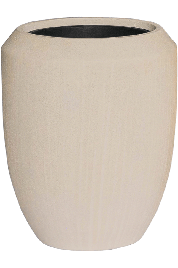 Baq Revêtu de Polystone Coppa Naturel Uni (avec bac intérieur)