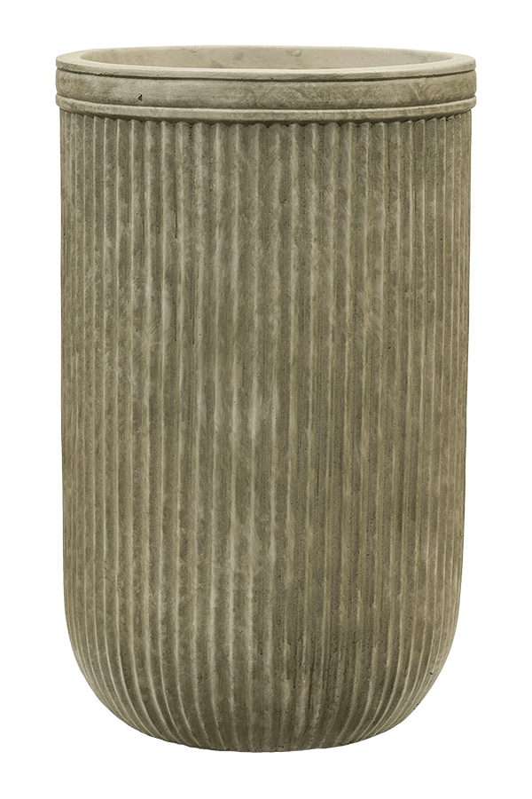 Baq Vertical Rib Cylinder Green