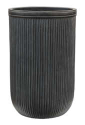 Baq Cylindre à Côte Verticale Anthracite