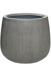 Cannelé Verticalement Pax M Gris Foncé