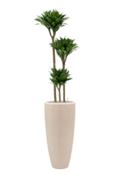 Baq Polystone Uni Partner Naturel (avec bac intérieur)