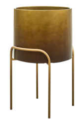 Baq Gradient Elevated Cylinder High Matt Coffee ( + voet)