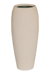 Baq Revêtu de Polystone Gris Brut Empereur Uni (avec bac intérieur)