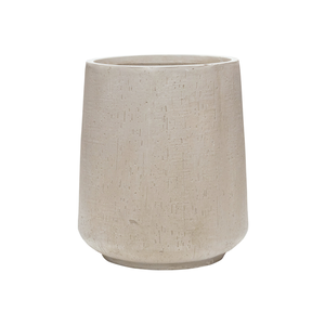 Beige bloempot