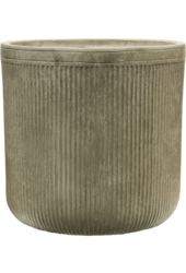 Baq Vertical Rib Cylinder Beige