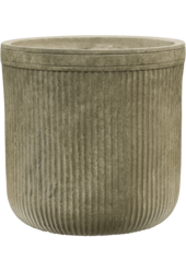 Baq Cylindre à côtes verticales Beige