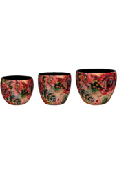 Conçu par Lammie Pot Bee Green (set de 3)