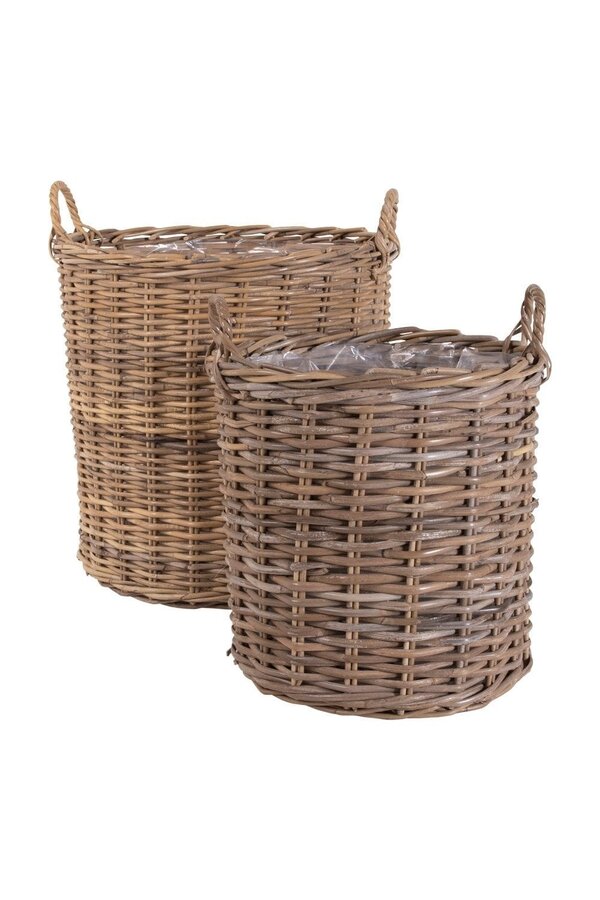 Indo Manden - Kubu Rotan - Set van 2