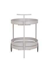 Beja Bartrolley - Staal, Koel Grijs - 40x49,5x61 cm
