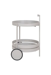 Beja Bartrolley - Staal, Koel Grijs - 40x49,5x61 cm