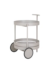 Beja Bartrolley - Staal, Koel Grijs - 40x49,5x61 cm