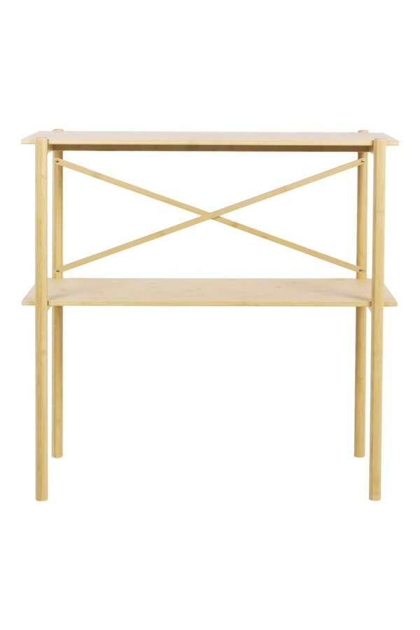 Manaus Consoletafel - Naturel, Bamboe, 83x32x80,5 cm