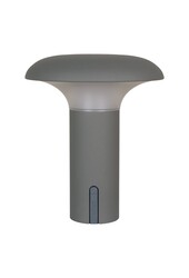 Ramsey LED Lamp - Lamp, oplaadbaar, grijs