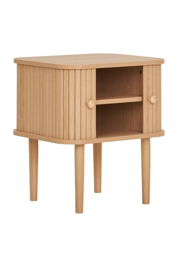 Nikko bijzettafel - Natuurlijk, MDF/Pine, 45x40x50,5 cm