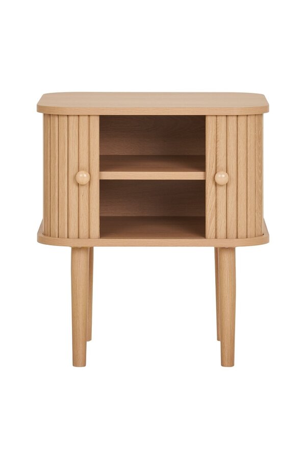 Nikko bijzettafel - Natuurlijk, MDF/Pine, 45x40x50,5 cm