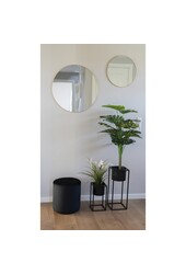Marla Bloempotten - Zwart, Staal - Set van 2