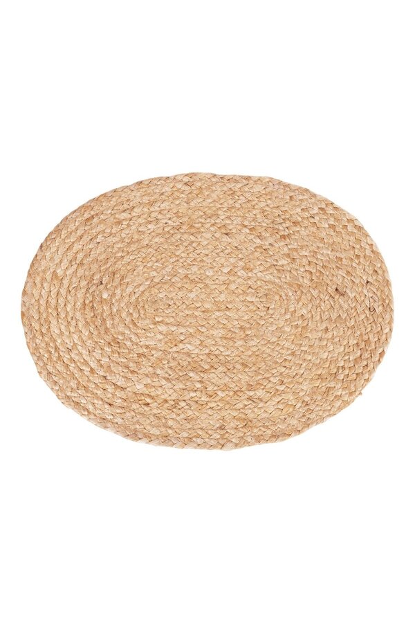 Bombay Placemat - natuurlijk, jute, 35x45 cm - set van 4