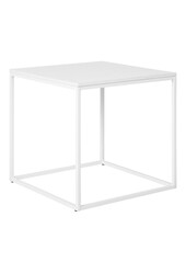 Vita Bijzettafel - 45x45x45 cm - Wit
