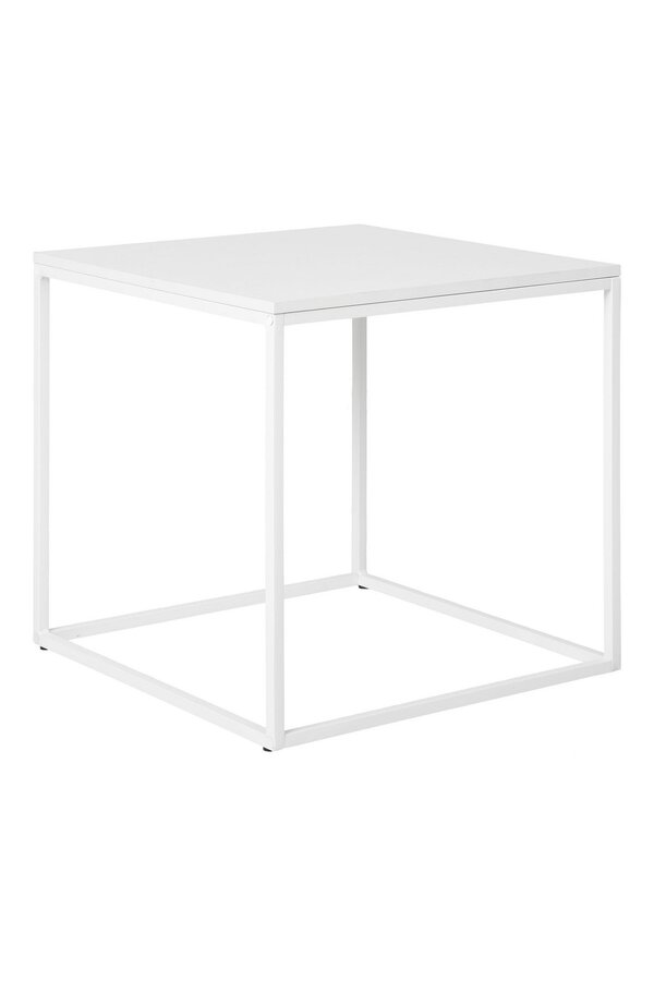 Vita Bijzettafel - 45x45x45 cm - Wit