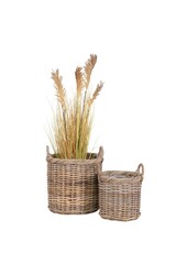 Gili-manden - natuurlijk, Kubu-rotan - set van 2