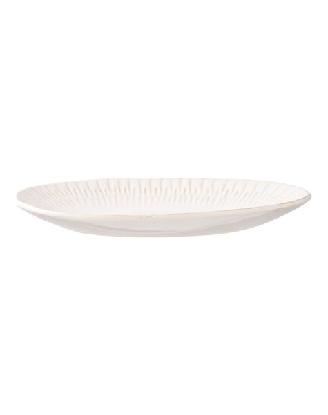 Dienblad - Wit, Keramiek, 30,5x20,3x3,8cm