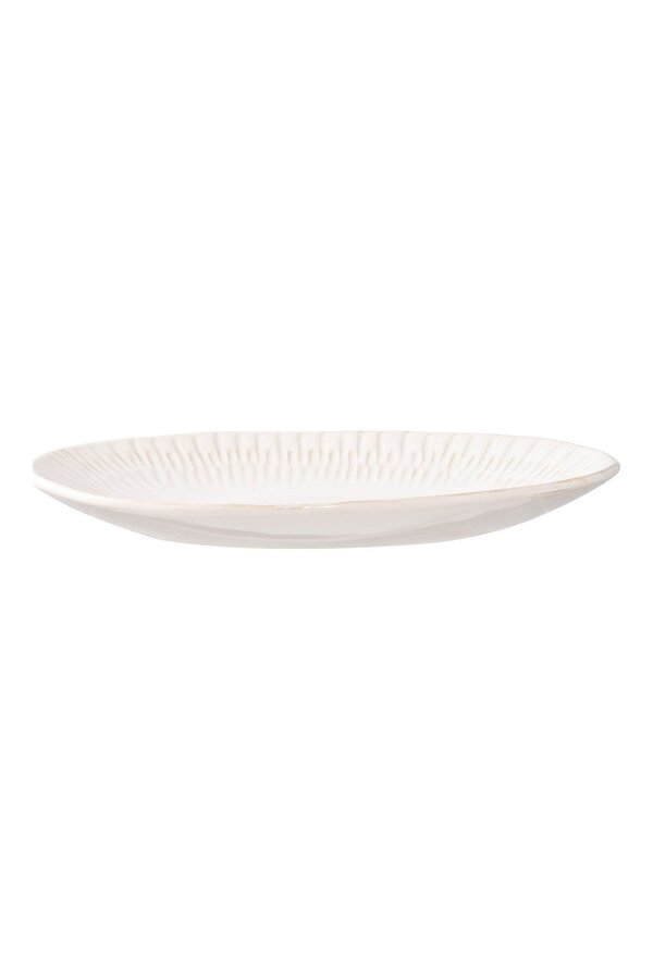 Dienblad - Wit, Keramiek, 30,5x20,3x3,8cm