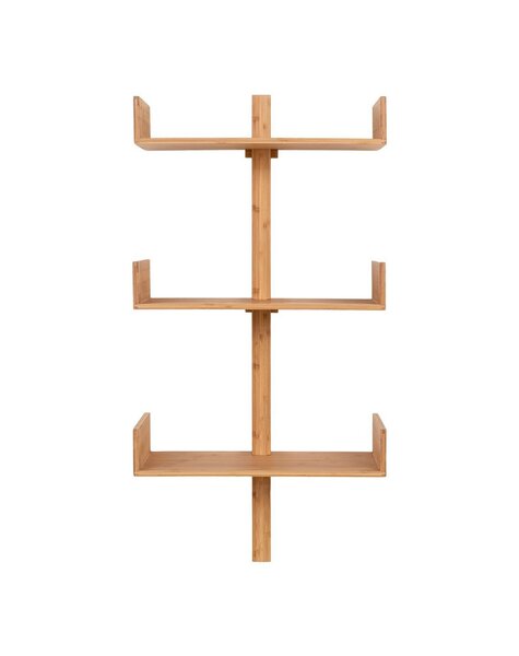 Villa Shelf - Wandplank, bamboe, naturel 50x102 cm
