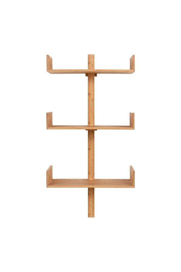 Villa Shelf - Wandplank, bamboe, naturel 50x102 cm