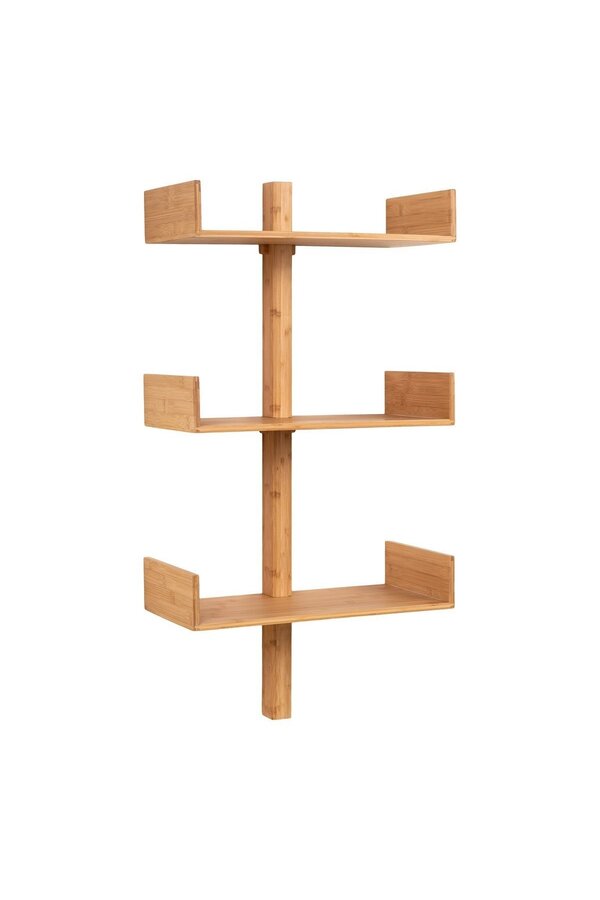Villa Shelf - Wandplank, bamboe, naturel 50x102 cm