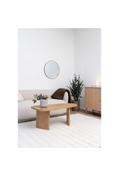 Melo -salontafel - Natuurlijk, MDF/Decor Paper, 100x50x41 cm