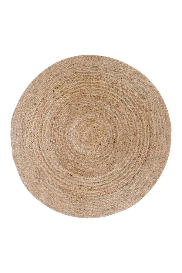 Bombay Vloerkleed - Naturel, Jute, Ø180cm